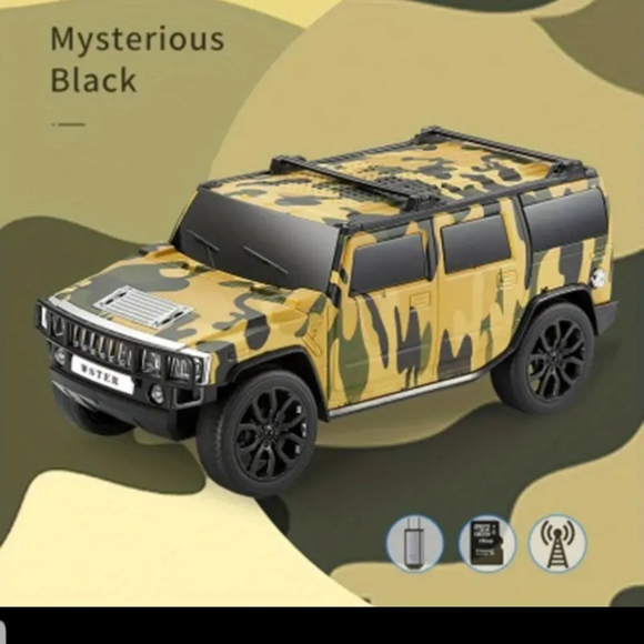 HOST PICK: Camouflage Bluetooth Car Speaker - Picture 10 of 10